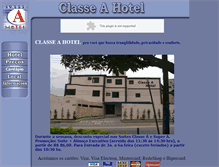 Tablet Screenshot of hotelclassea.com.br